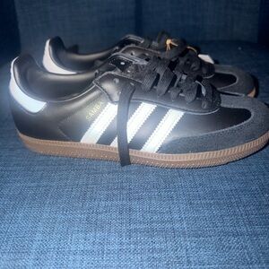 Adidas Samba OG Black Sneakers with White Accents